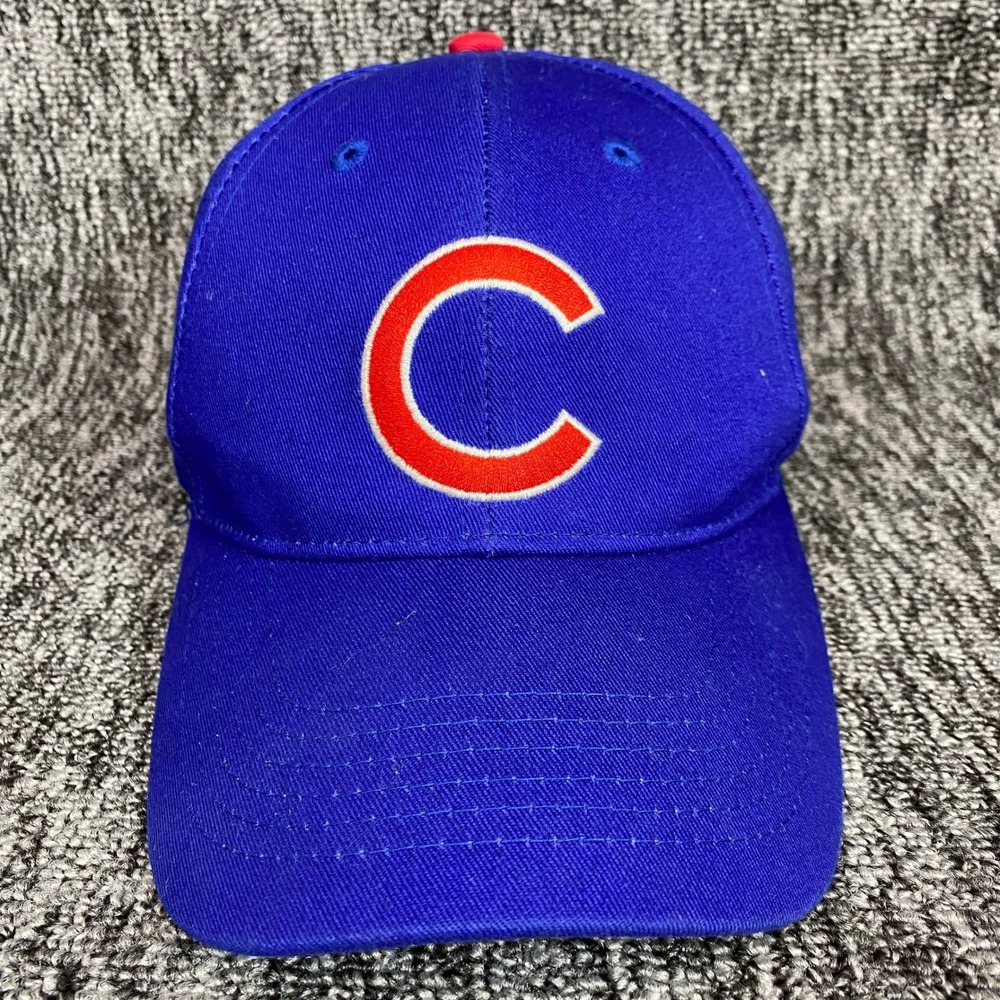 MLB Chicago Cubs Hat Youth OSFM Blue Snapback Baseball Cap Drew Pearson